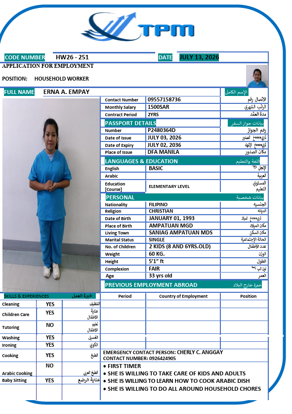 CV